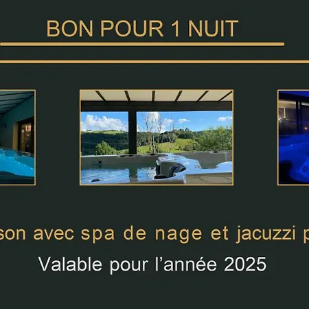 Spa De Nage Et Jacuzzi A Severac D'Aveyron Exterior photo